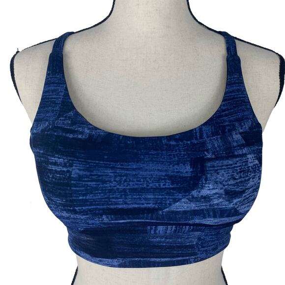 Lululemon Train Times Sports Bra Transition Multi Midnight Navy Womens Size 6 - Picture 9 of 9